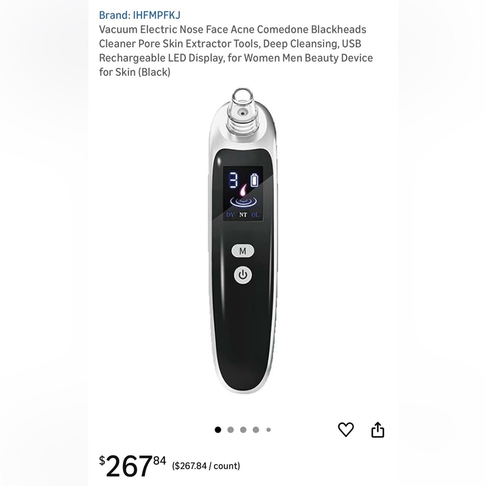 USB Rechargeable Skin Extractor
